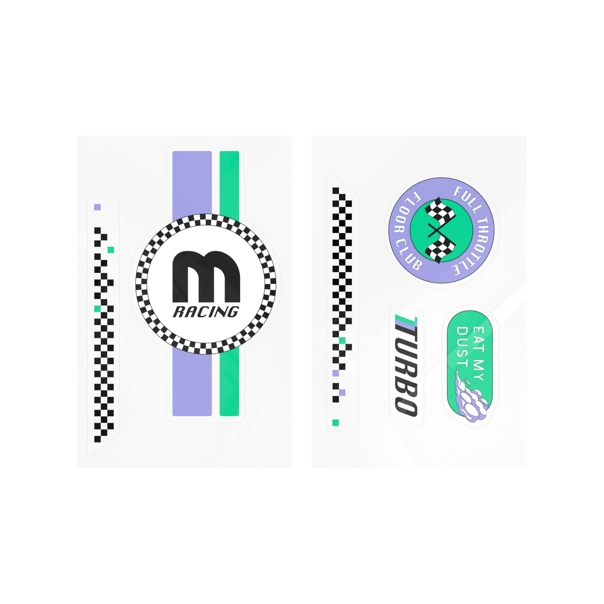 Racing Stripes Sticker Kit