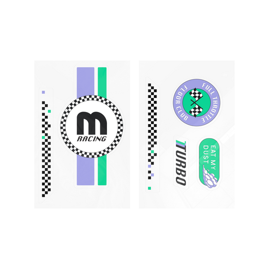 Racing Stripes Sticker Kit