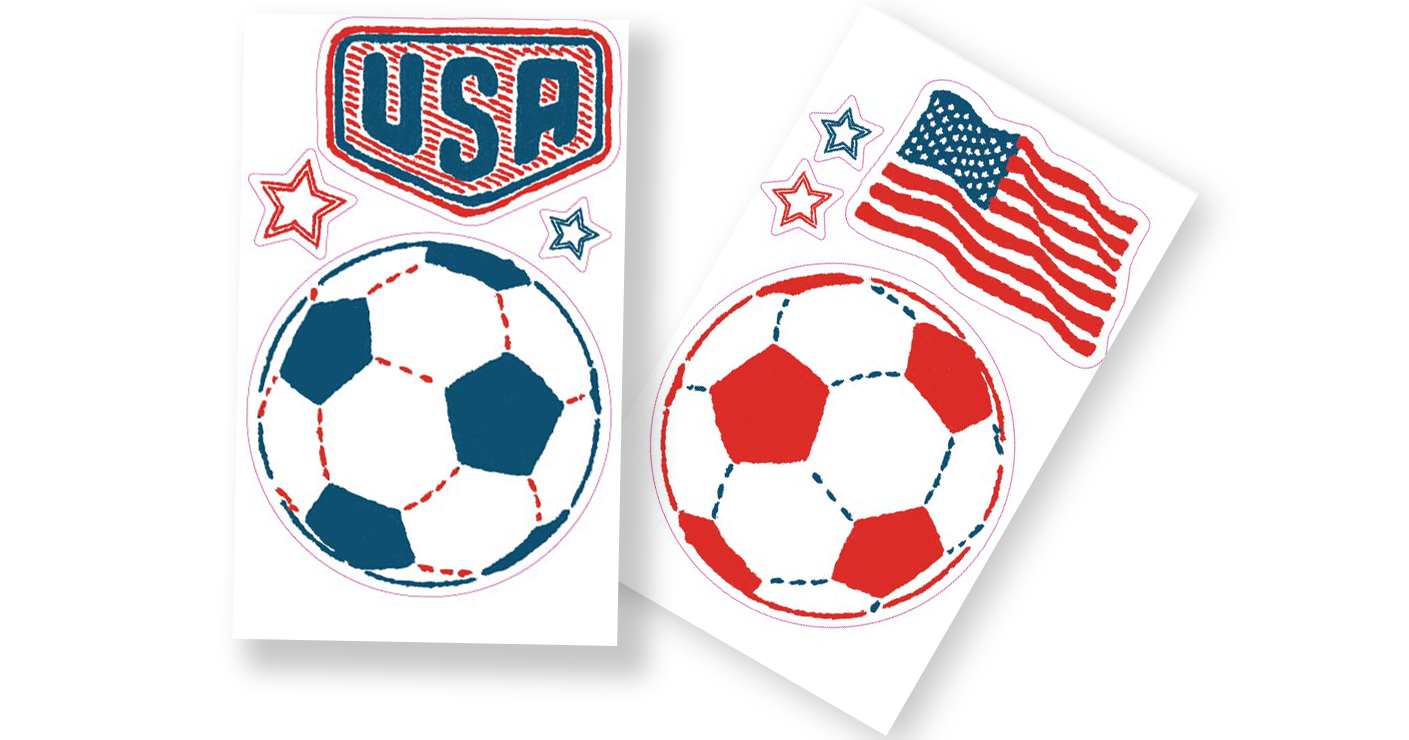 Team USA Stickers